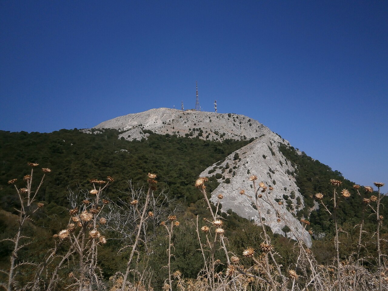 Mount Olympos of Lesbos